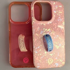 Loopy Case Iridescent Pink and Red Phone Cases